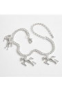Girls Silver Horse Charm Bracelet