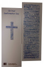 Boys Confirmation Bookmark - Gorgeous Confirmation Double Sided Bookmark - Ideal Token Keepsake Present - Catholic Christian Methodist Anglican Christianity
